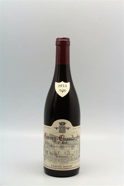 Claude Dugat Gevrey Chambertin 1er Cru 2013 Vins And Millesimes