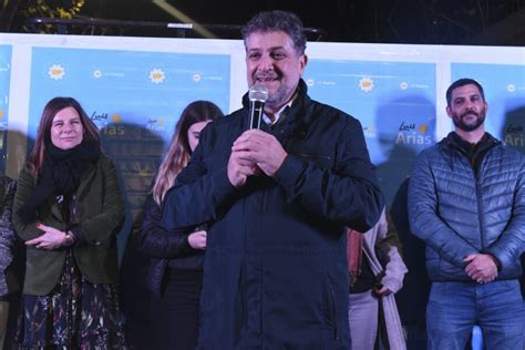 Arias presentó su lista de precandidatos para competir en La Plata