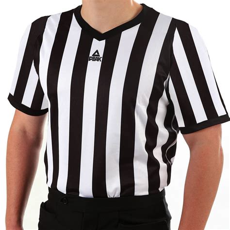 Peak Mesh V Neck Basketball Referee Shirt Ref Warehouse