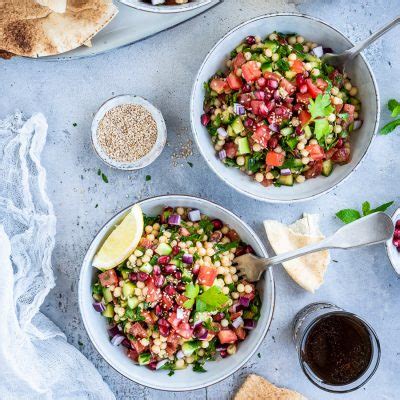 Tabouleh Libanesischer Petersiliensalat Mit Perl Couscous Savorylens