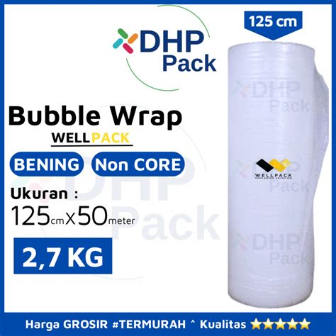 Jual Bubble Wrap Roll Putih White Packing Kg Non Core