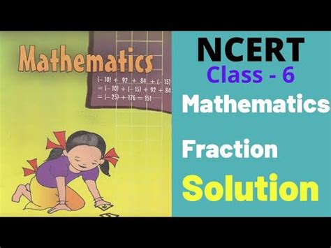 Ncert Class Math Fraction Solution Chapter Genius