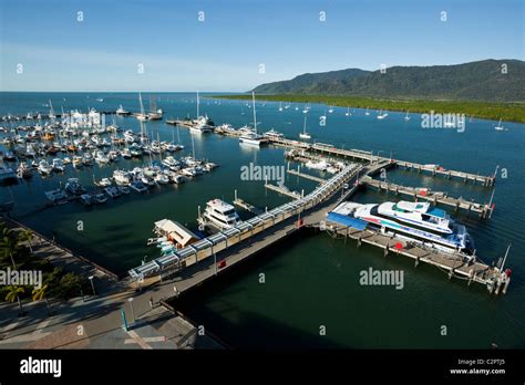 View Of The Marlin Marina And Trinity Inlet Cairns Queensland