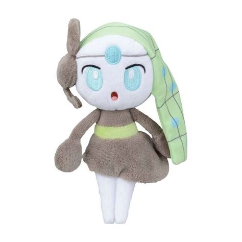 Pokemon Center Original Sitting Cuties Plush Meloetta 6in Normal