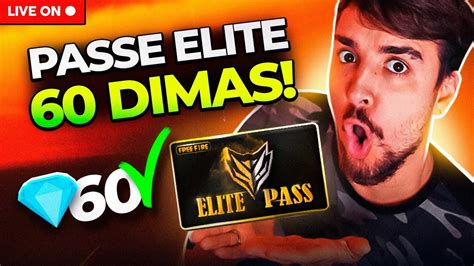 PASSE ELITE 60 DIMAS BAZE WEEDZAO LIVE FREE FIRE AO VIVO YouTube