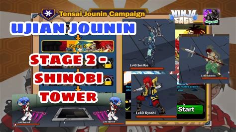 Melawan Diri Sendiri Ujian Jounin Stage Shinobi Tower Ninja