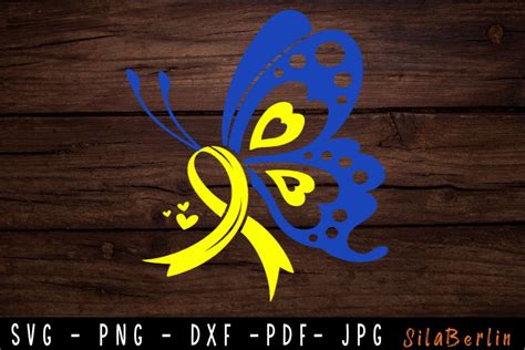 Butterfly Down Syndrome Svg Down Syndrome Svg Down Syndrome Awareness