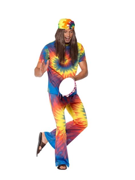 60s 70s Tie Dye Hippie Adult Costume