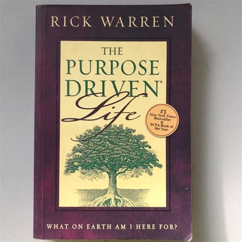 Purpose Driven Life by Rick Warren, Books & Stationery, Non-Fiction on ...