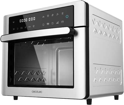 Cecotec Horno Freidora De Aire Caliente Bake Fry 2500 Touch Steel 1600