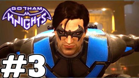 Gotham Knights Gameplay Walkthrough Nightwing Part K