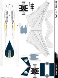 4G AeroMexico 2012 C S Boeing 777 200 Airigami X By Strato