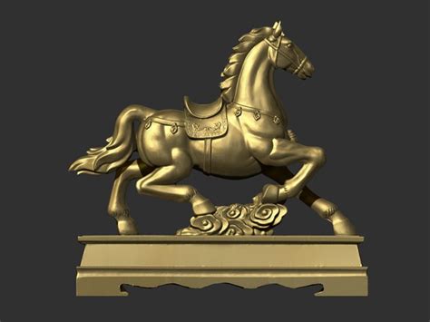 Horse Sculpture 3D model - TurboSquid 2044293