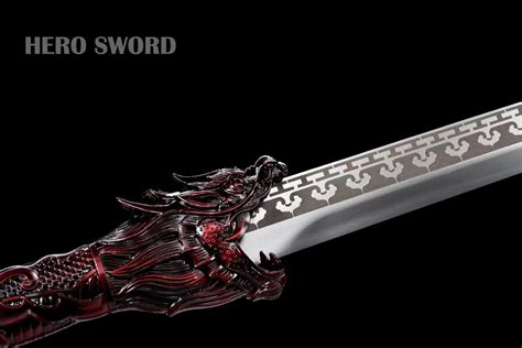 Hero Sword Espada China Afilada De Acero Al Manganeso Lista Para La