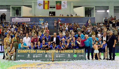 Balonmano Bera Bera campeonas de la Supercopa Ibérica