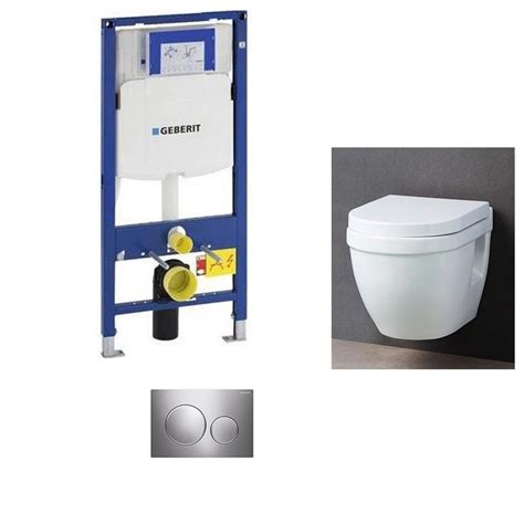 Geberit Pack WC Suspendu Geberit Duofix Avec Cuvette Soft Close Complet