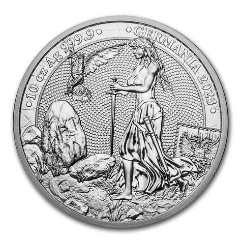 2023 Germania 10 Oz Silver Round Bu Auction