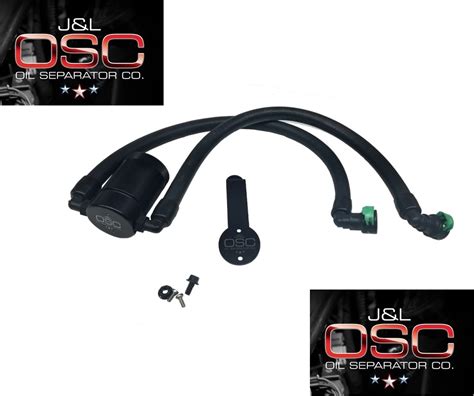 J L JLT Black Billet Oil Separator Kit Catch Can Kit For 2015 2023