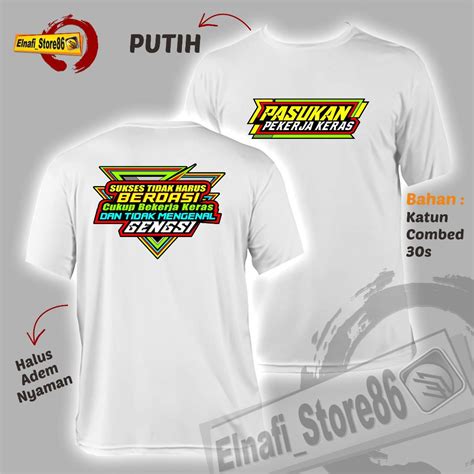 Jual Kaos Pasukan Pekerja Keras Kaos Kata Kata Distro Combed S Keren