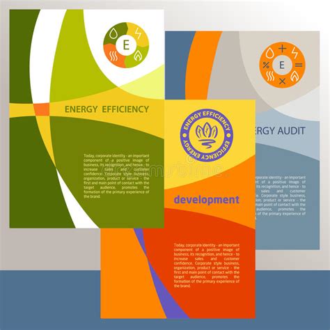 Logotipo Del Vector Rendimiento Energ Tico Diagrama Del Crecimiento