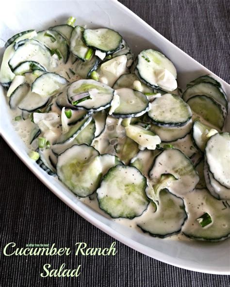 Cucumber Ranch Salad