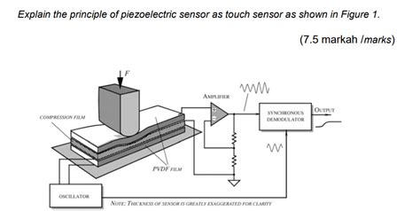 Solved Explain The Principle Of Piezoelectric Sensor As Chegg