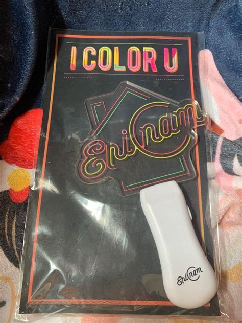 ERIC NAM Lightstick I Color U Hobbies Toys Memorabilia