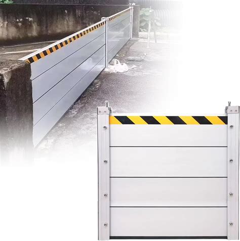 Heavy Duty Flood Barriers Aluminum Flood Control Barrier For Home Door