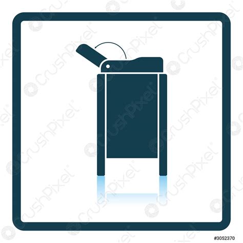 Baby Swaddle Table Icon Stock Vector 3052370 Crushpixel