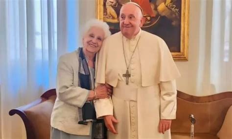 Estela de Carlotto visitó a Francisco y aseguró que el Papa quiere