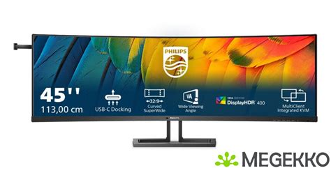 Megekko.nl - Philips 6000 Series 45B1U6900C 45" Ultrawide Quad HD USB-C 1