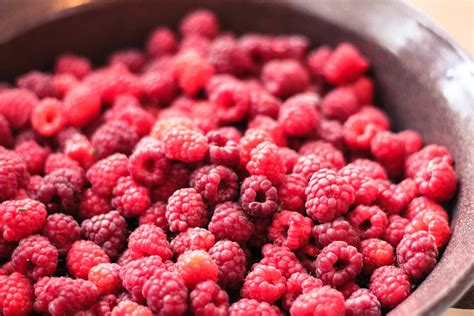 Fondos De Pantalla Comida Fruta Postre Planta Baya Frambuesa