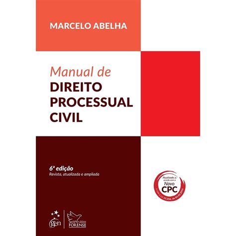 Livro Manual De Direito Processual Civil No Shoptime