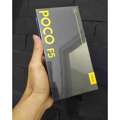 Jual POCO F5 12 256GB BNIB Garansi Resmi No Repack Shopee Indonesia