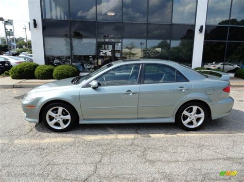 Sepang Green Metallic 2003 Mazda MAZDA6 i Sedan Exterior Photo #51471177 | GTCarLot.com