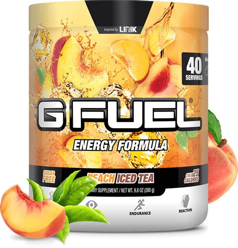 Download G Fuel Peach Iced Tea Energy Formula