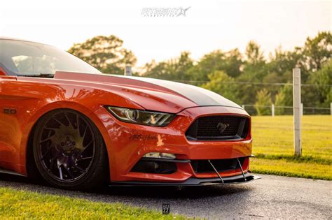 Ford Mustang Gt With X Vossen Vle And Falken X On Air