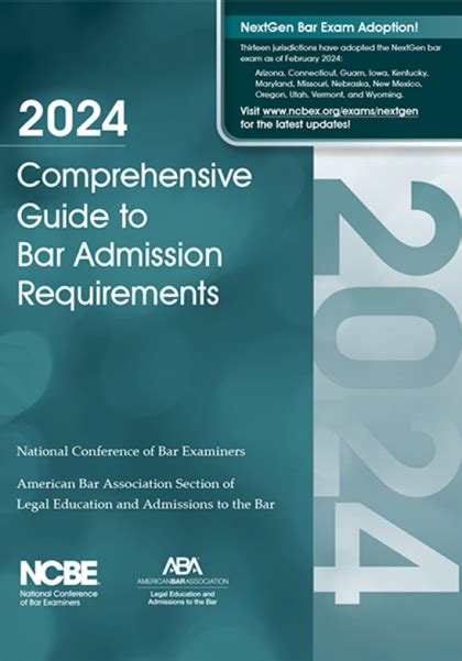 Comprehensive Guide To Bar Admission Requirements 2024