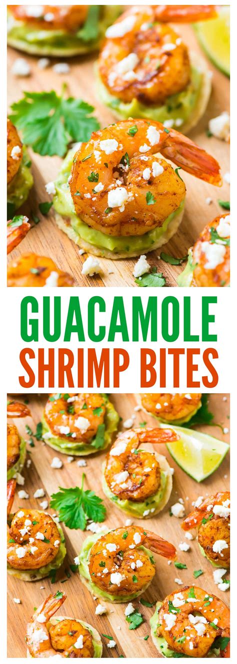 Spicy Guacamole Shrimp Bites Fast Easy And SO Addictive The Perfect