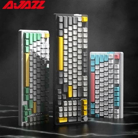 Jual Ajazz Ak Bluetooth Mechanical Keyboard Rgb Hot Swappable