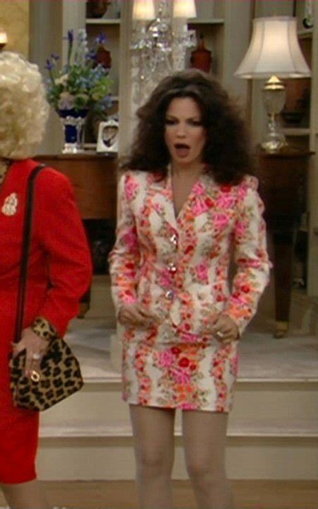 Fran Fine Fran Drescher Pink Floral Dress The Nanny 1993 1999