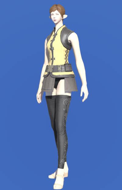 Dated Velveteen Doublet Vest Yellow Gamer Escape S Final Fantasy