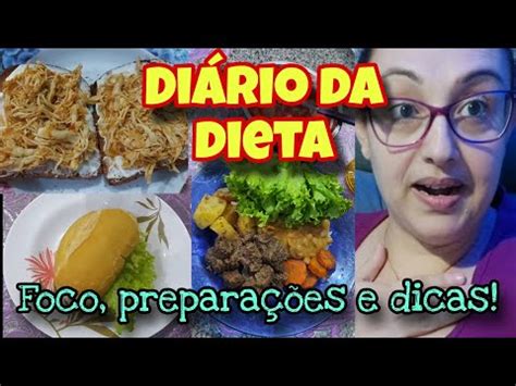 DIÁRIO DA DIETA DIETA FLEXÍVEL DIA DE FOCO PREPARAÇÕES E DICAS DE