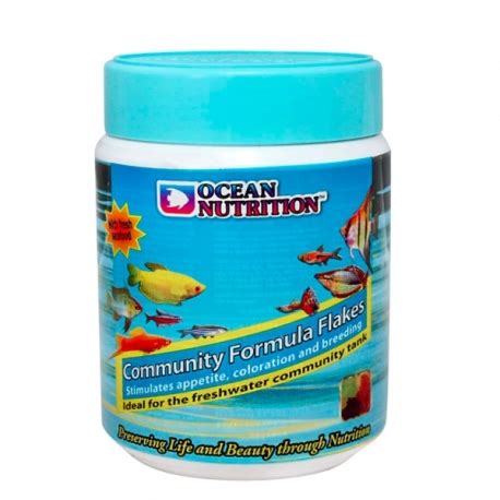 Ocean Nutrition Community Formula Flakes Nourriture Poissons Aquarium