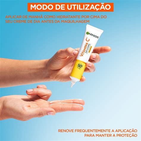 Garnier SkinActive Vitamina C Fluido Antimanchas Invisível 40ml