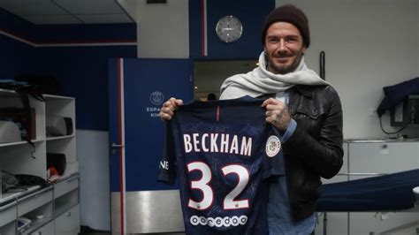 David Beckham returns to PSG