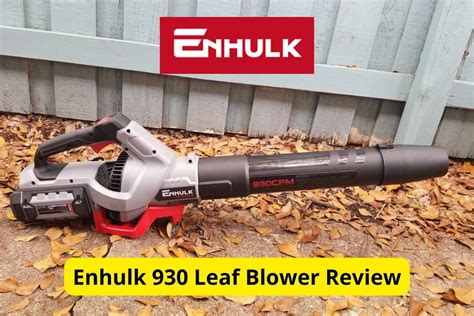 Enhulk Pro Series Cfm Cordless Leaf Blower Review