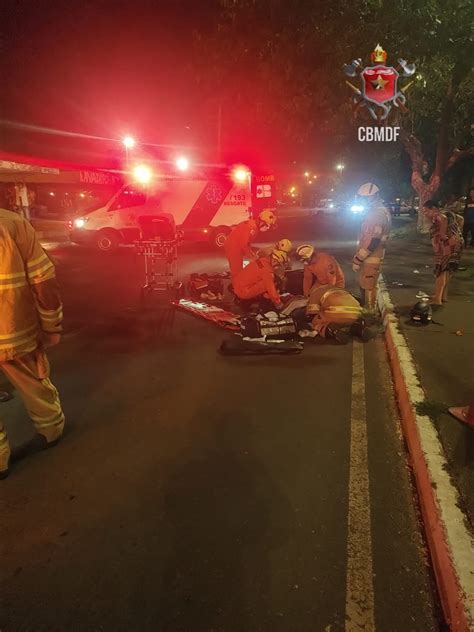 Atropelamento No Recanto Das Emas Deixa Duas Pessoas Feridas Jornal