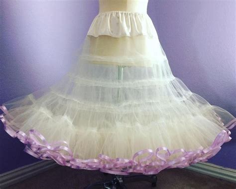 Tea Length Bridal Petticoat Very Full And Fluffy Layers Etsy