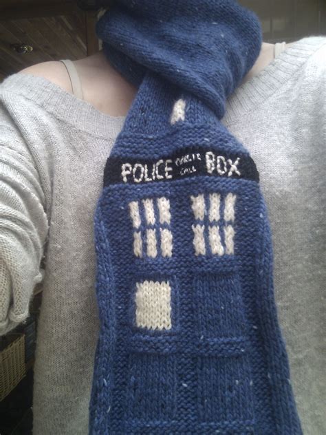 Dr Who Scarf Knitting Pattern